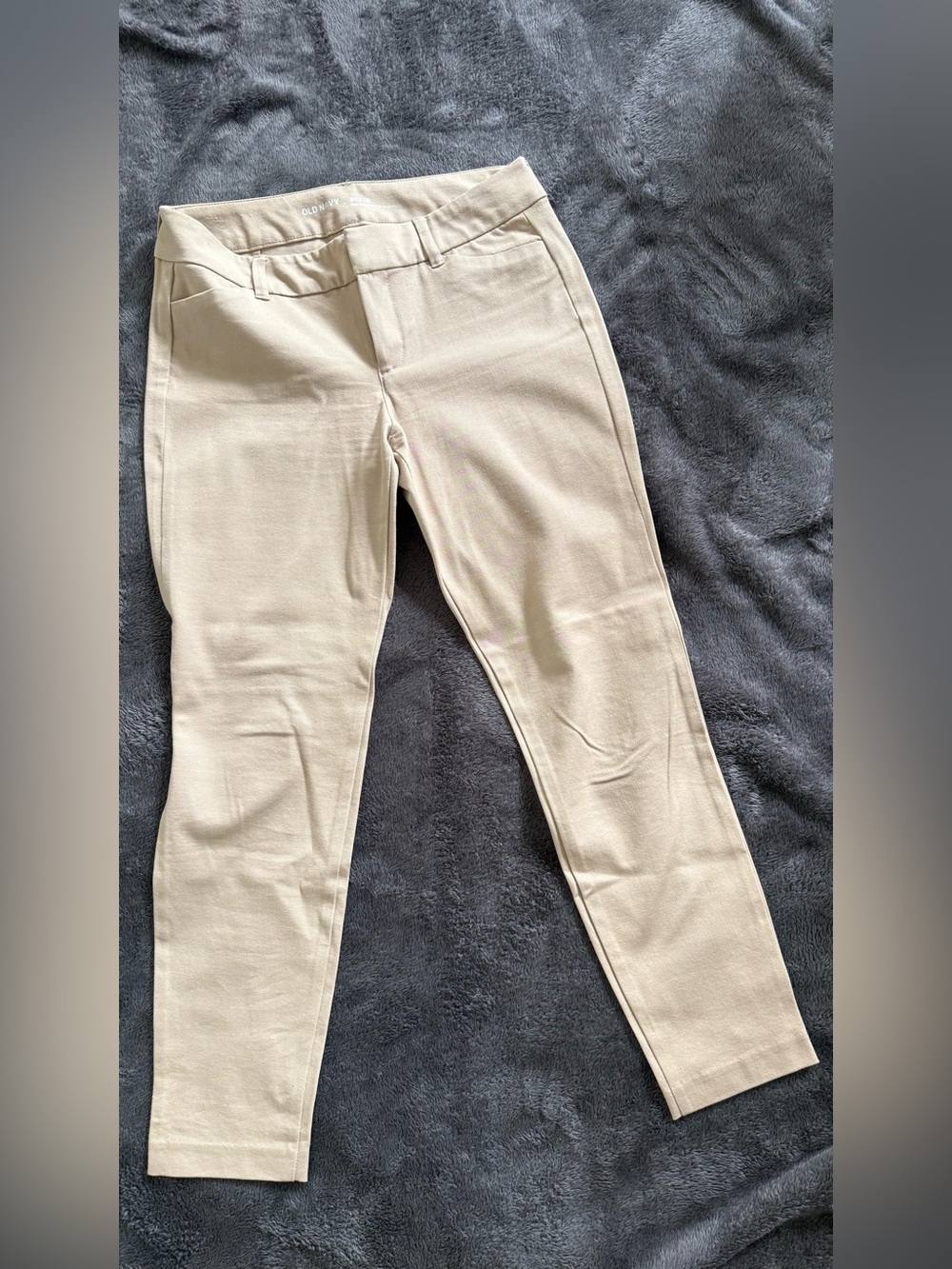Old Navy Pixie Mid-Rise Pants - Khaki